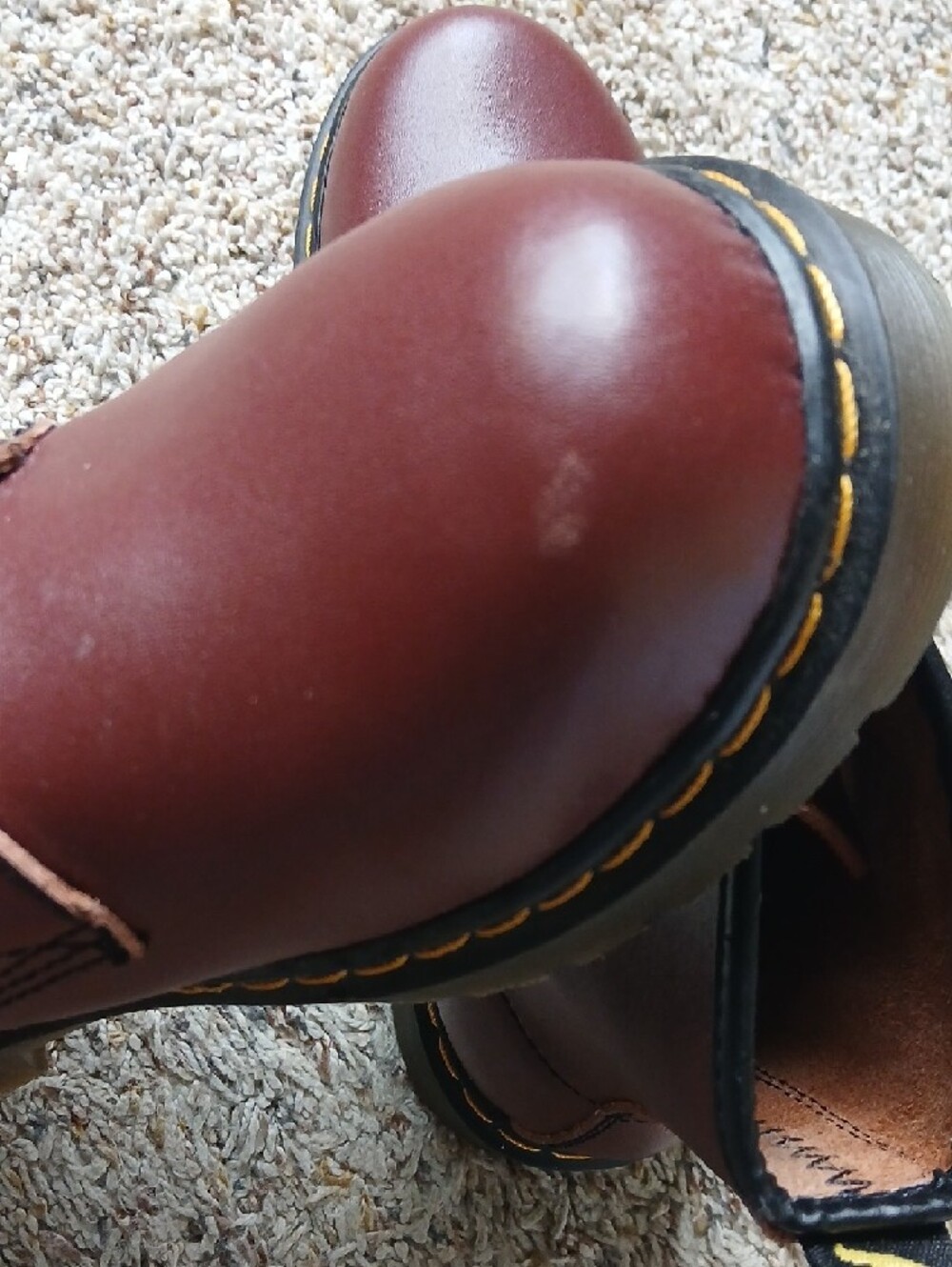 DR MARTENS CHERRY RED (PLEASE READ FULL DESCRIPTION) - Picture 10 of 12
